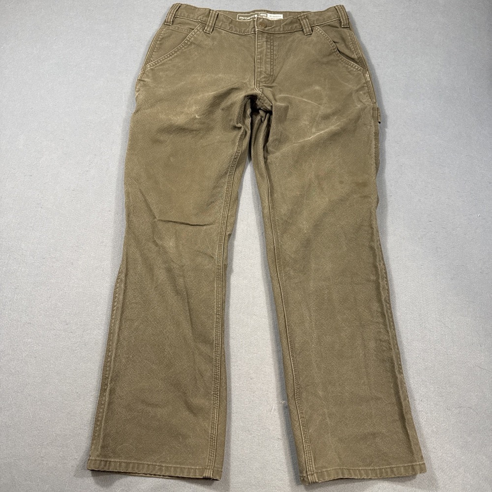 Mens Carhartt 103279-217 Mossy Green Relaxed Fit Jean Pants 32x30